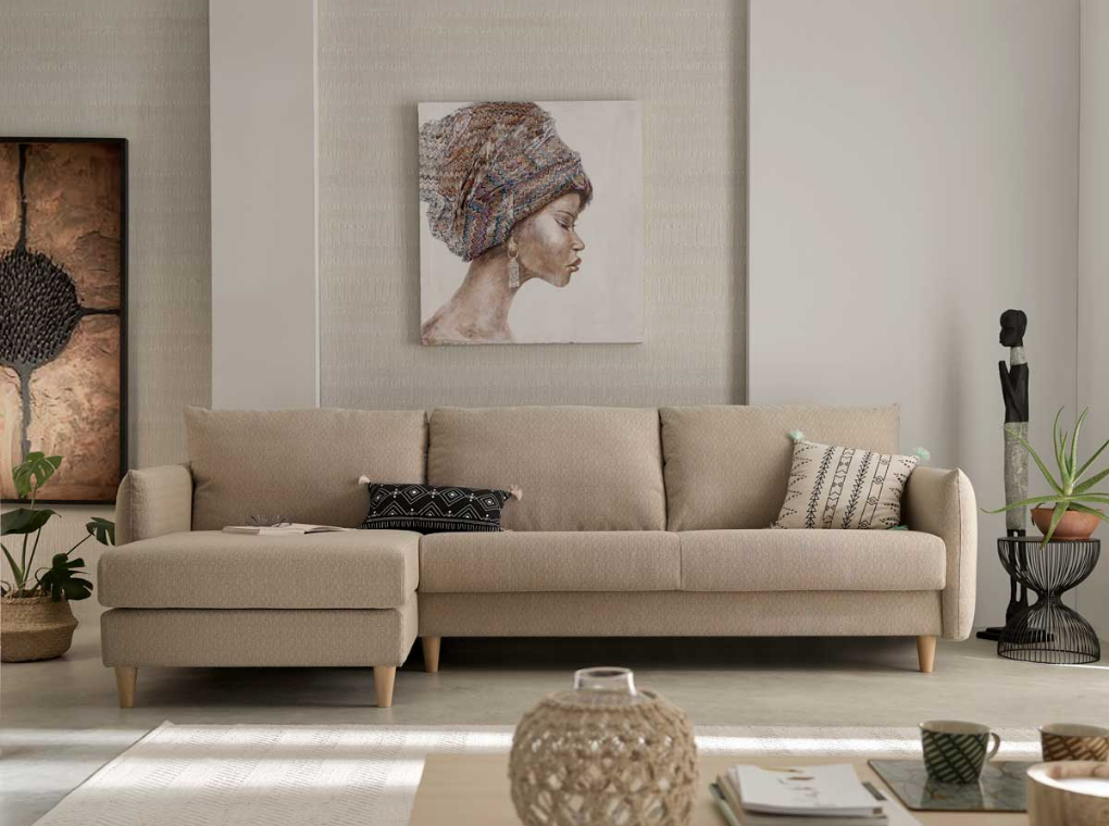 Sofás chaiselongue de 3 plazas