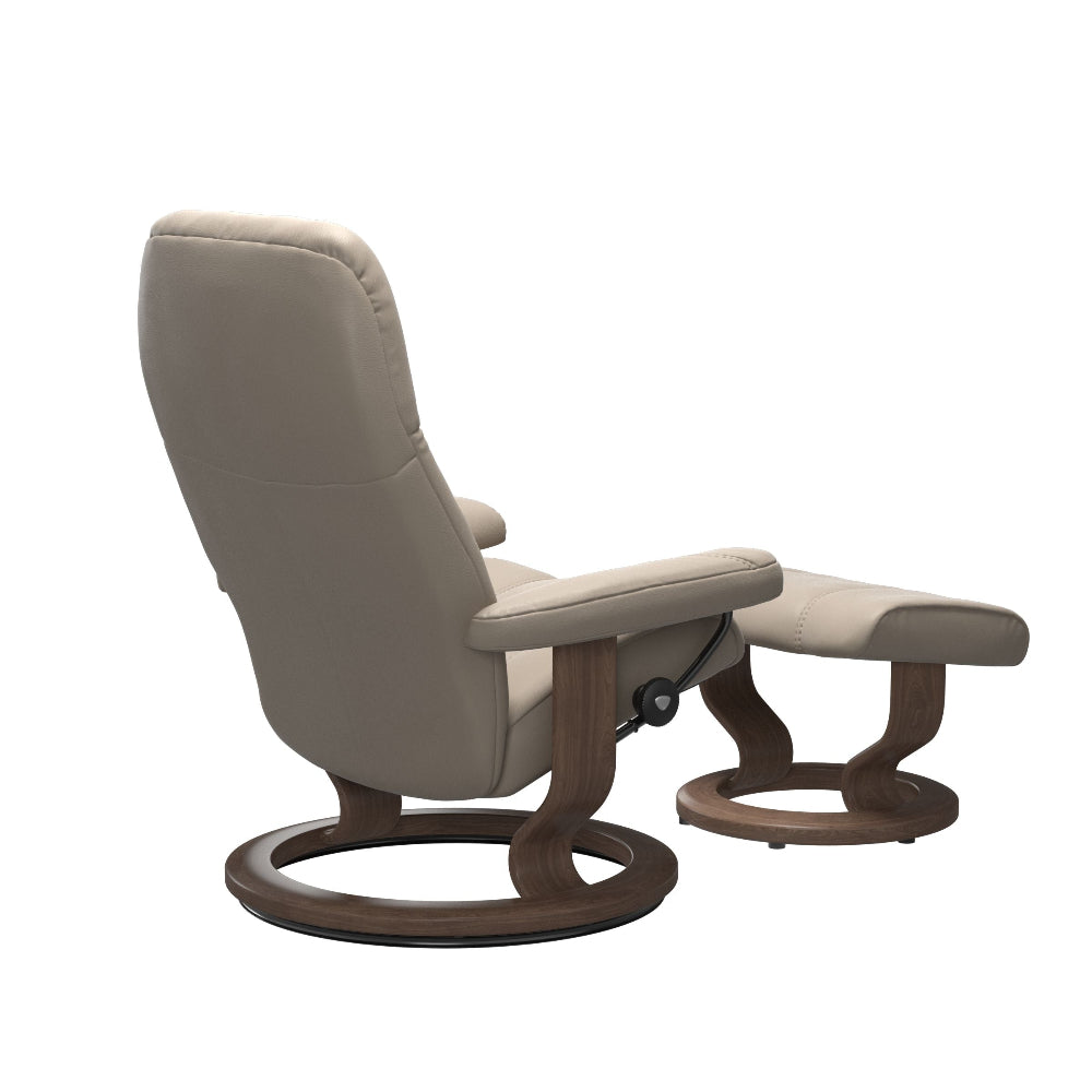 Sillon modelo CONSUL Classic Plus™ System de STRESSLESS en piel Paloma