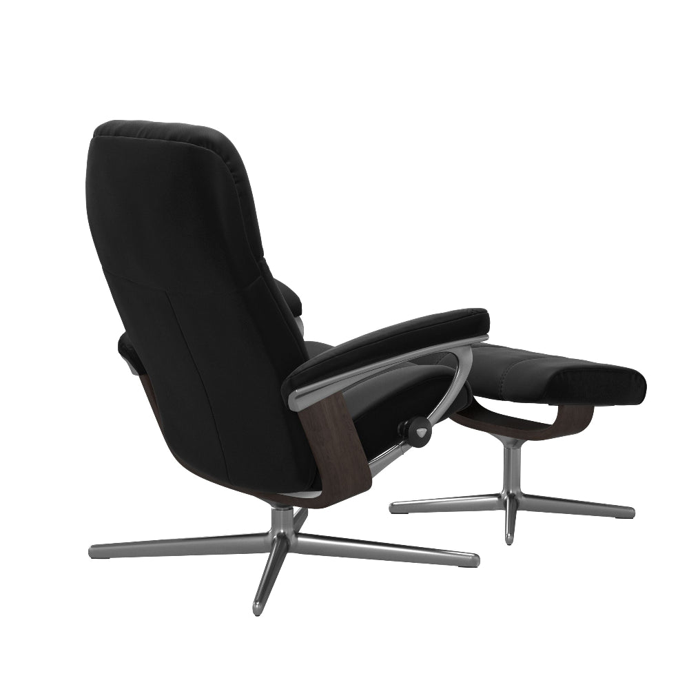 Sillón modelo CONSUL Cross Plus™ System BalanceAdapt™ de Stressless en piel Paloma