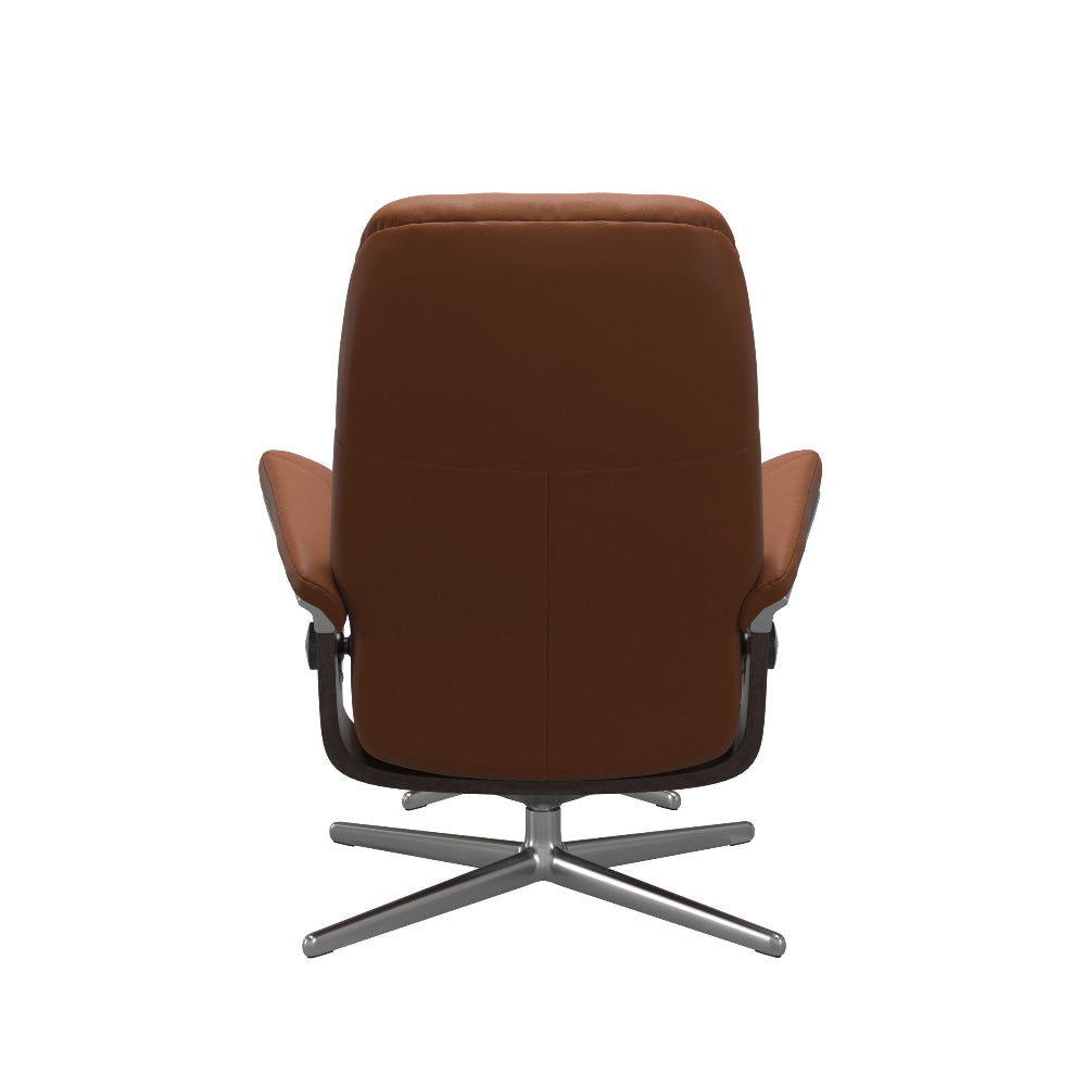 Sillón modelo CONSUL Cross Plus™ System BalanceAdapt™ de Stressless en piel Batick