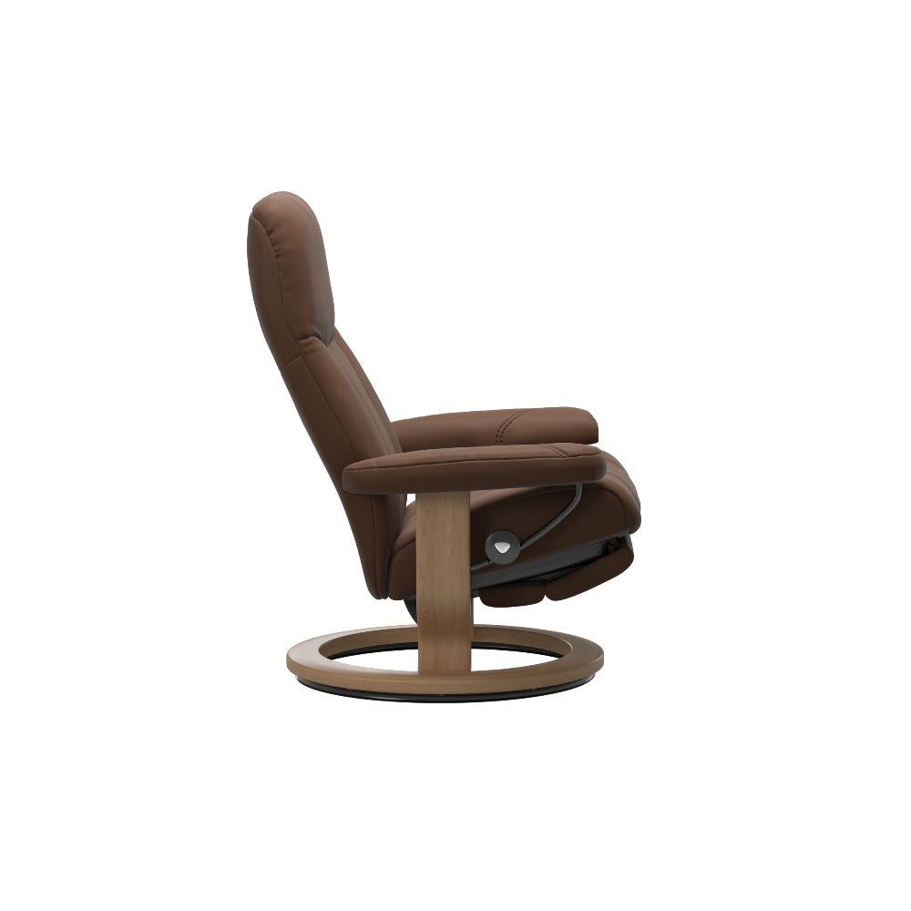 Sillón modelo CONSUL Classic Power™ Plus™ System Power™ de Stressless piel Batick