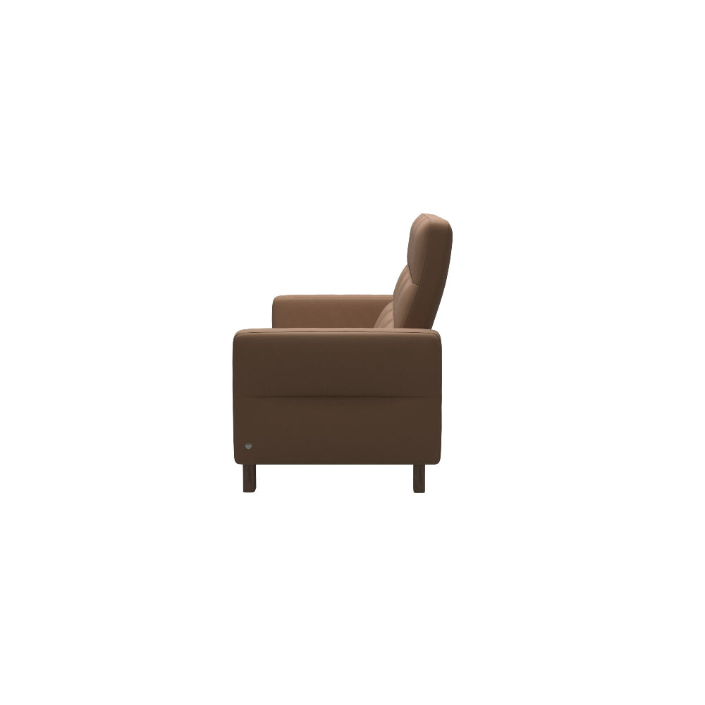Sofá modelo WAVE Stressless® Plus System™ Brazo Ancho piel Paloma