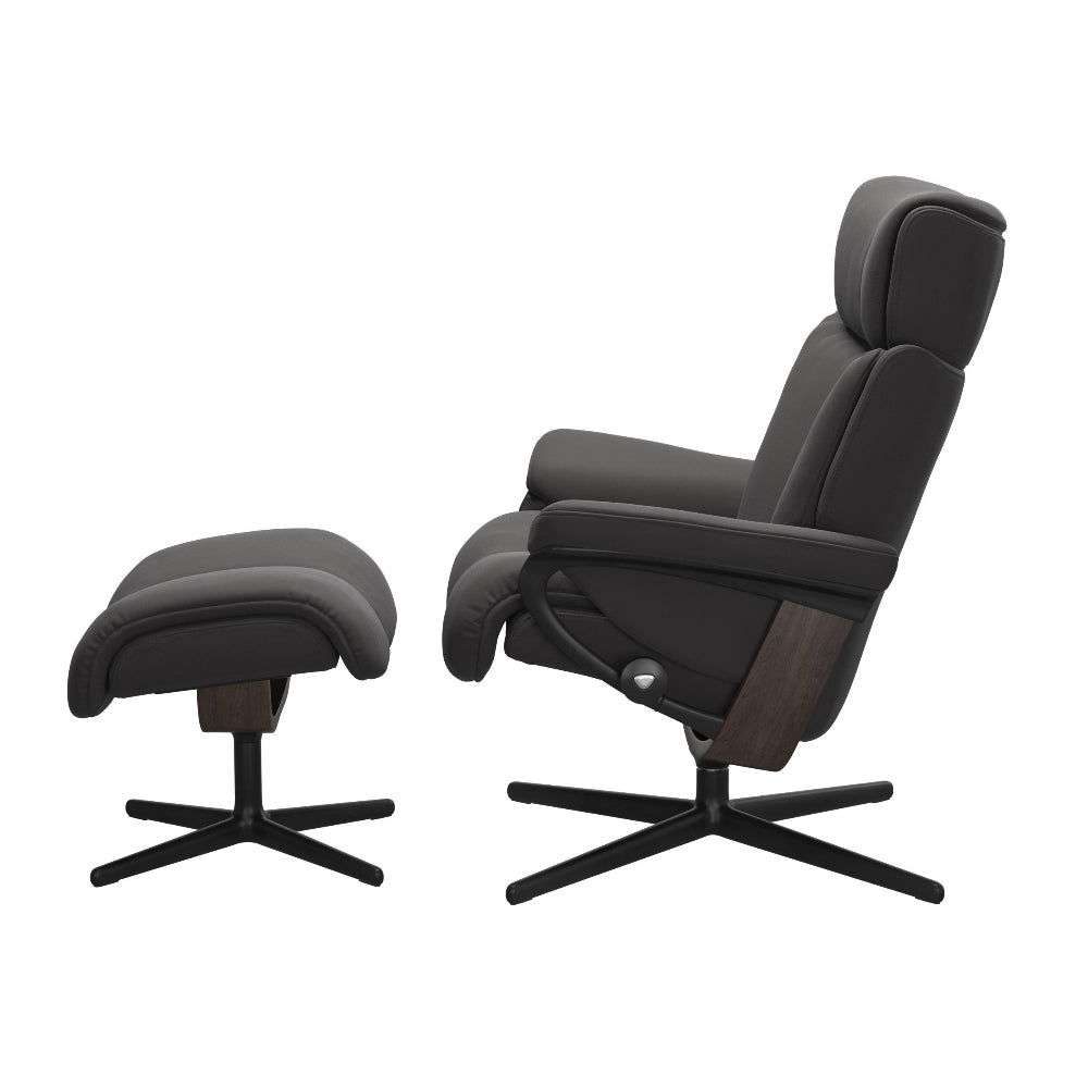 Sillón modelo MAGIC Cross Plus™ System BalanceAdapt™ en piel Paloma