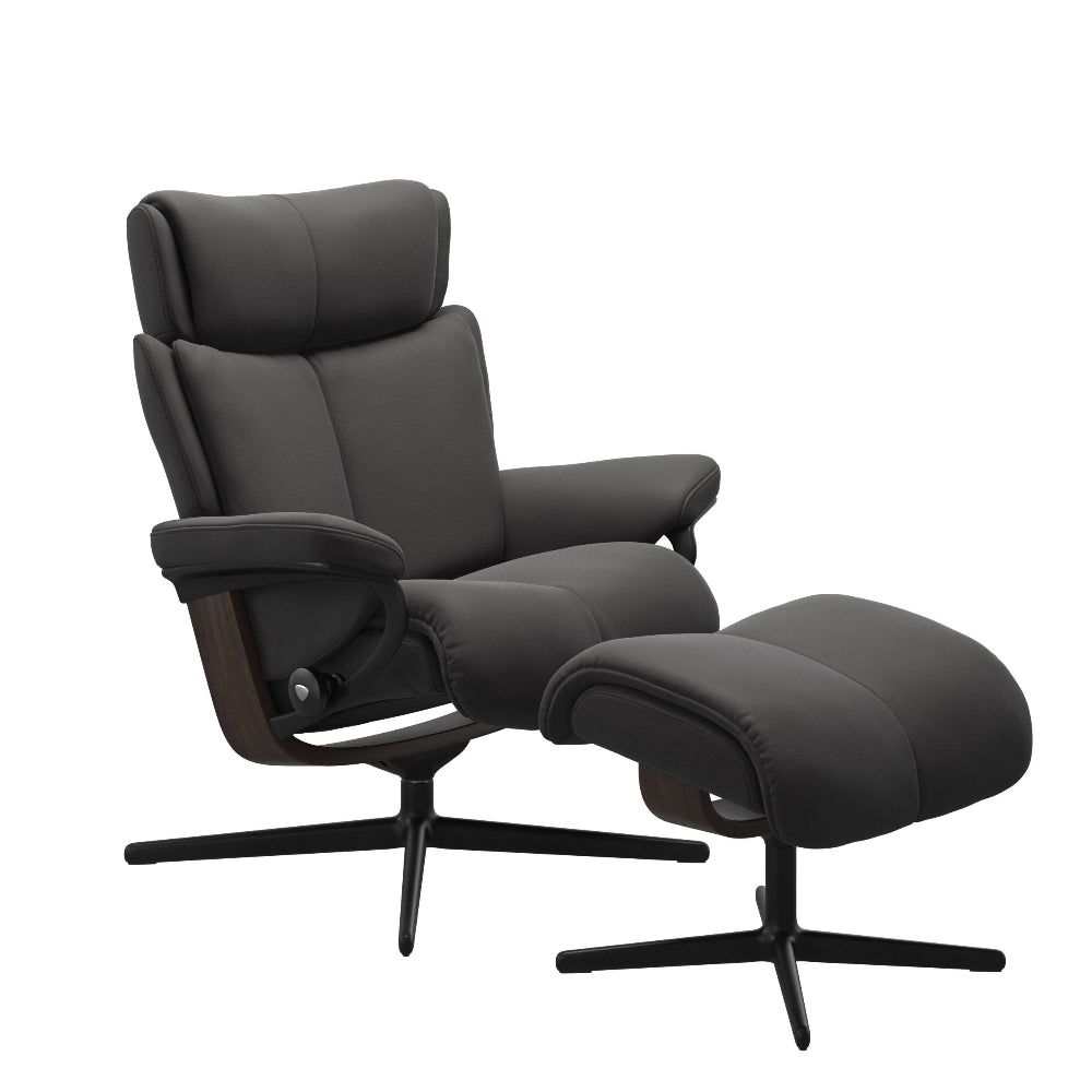 Sillón modelo MAGIC Cross Plus™ System BalanceAdapt™ en piel Paloma