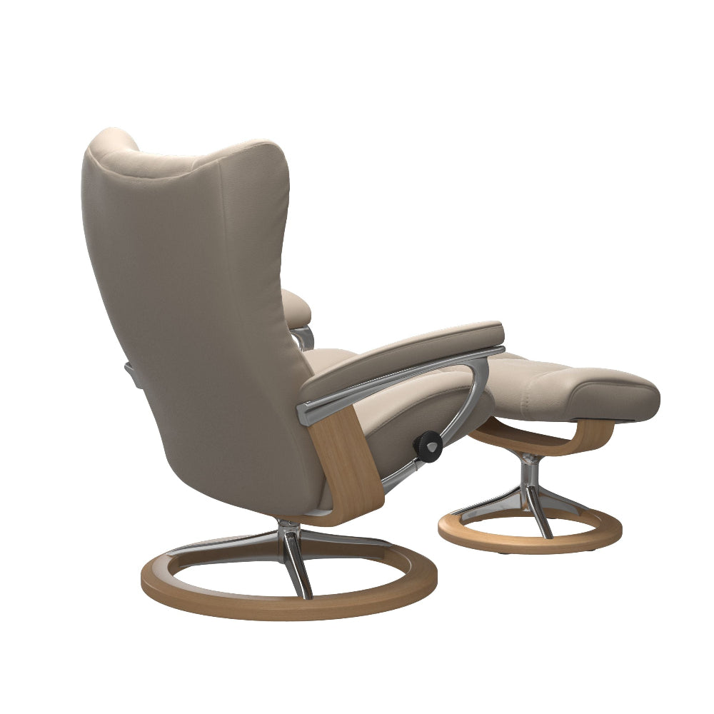Sillón modelo WING Signature Plus™ System BalanceAdapt™ en piel Paloma