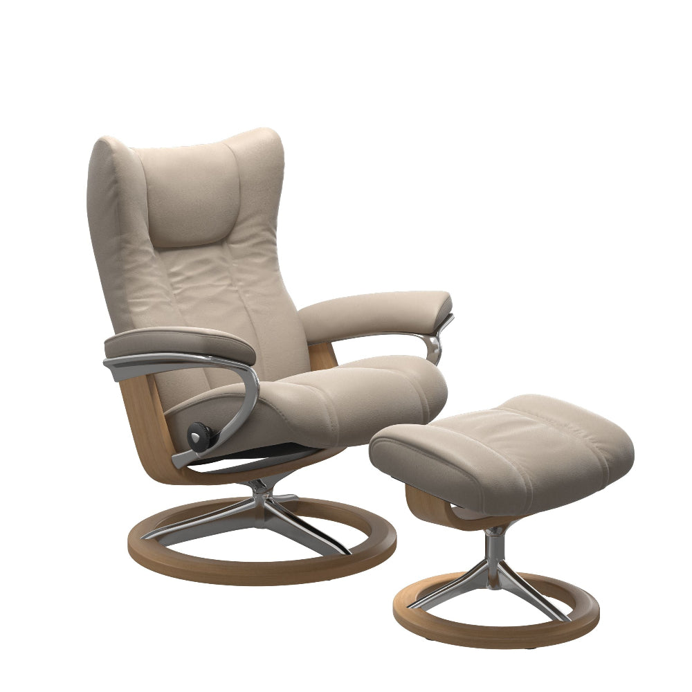 Sillón modelo WING Signature Plus™ System BalanceAdapt™ en piel Paloma