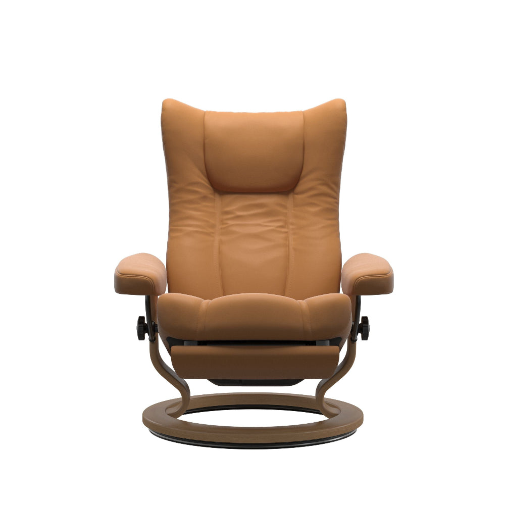 Sillón modelo WING Classic Power™ Plus™ System Power™ de Stressless piel Batick