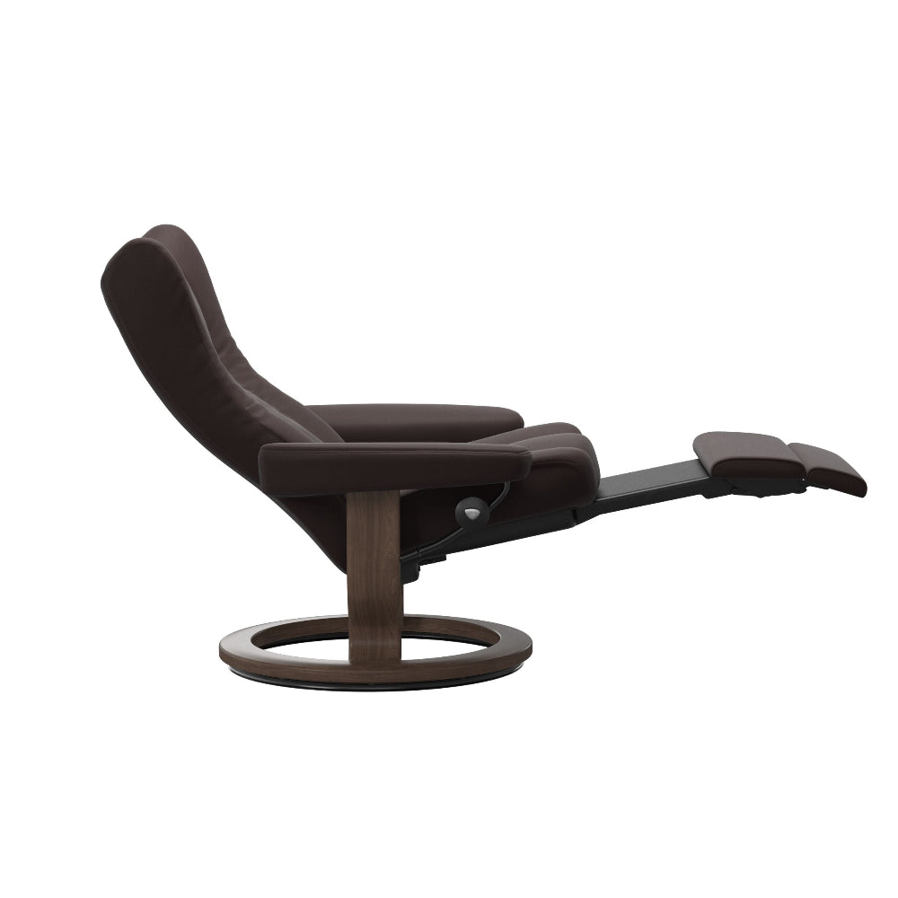 Sillón modelo WING Classic Power™ Plus™ System Power™ de Stressless piel Paloma