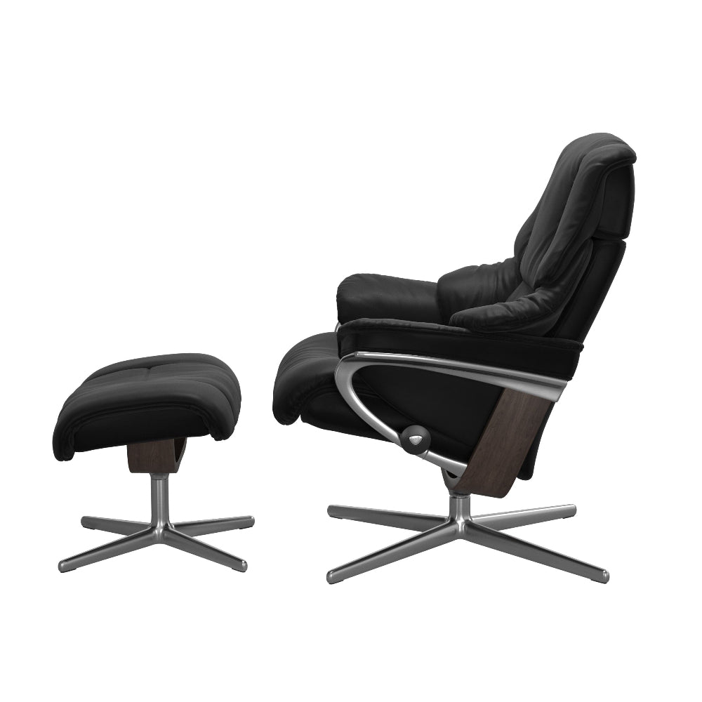Sillón modelo RENO Cross Plus™ System BalanceAdapt™ de Stressless en piel Batick