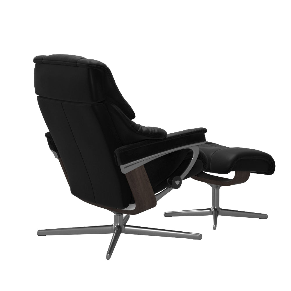 Sillón modelo RENO Cross Plus™ System BalanceAdapt™ de Stressless en piel Batick