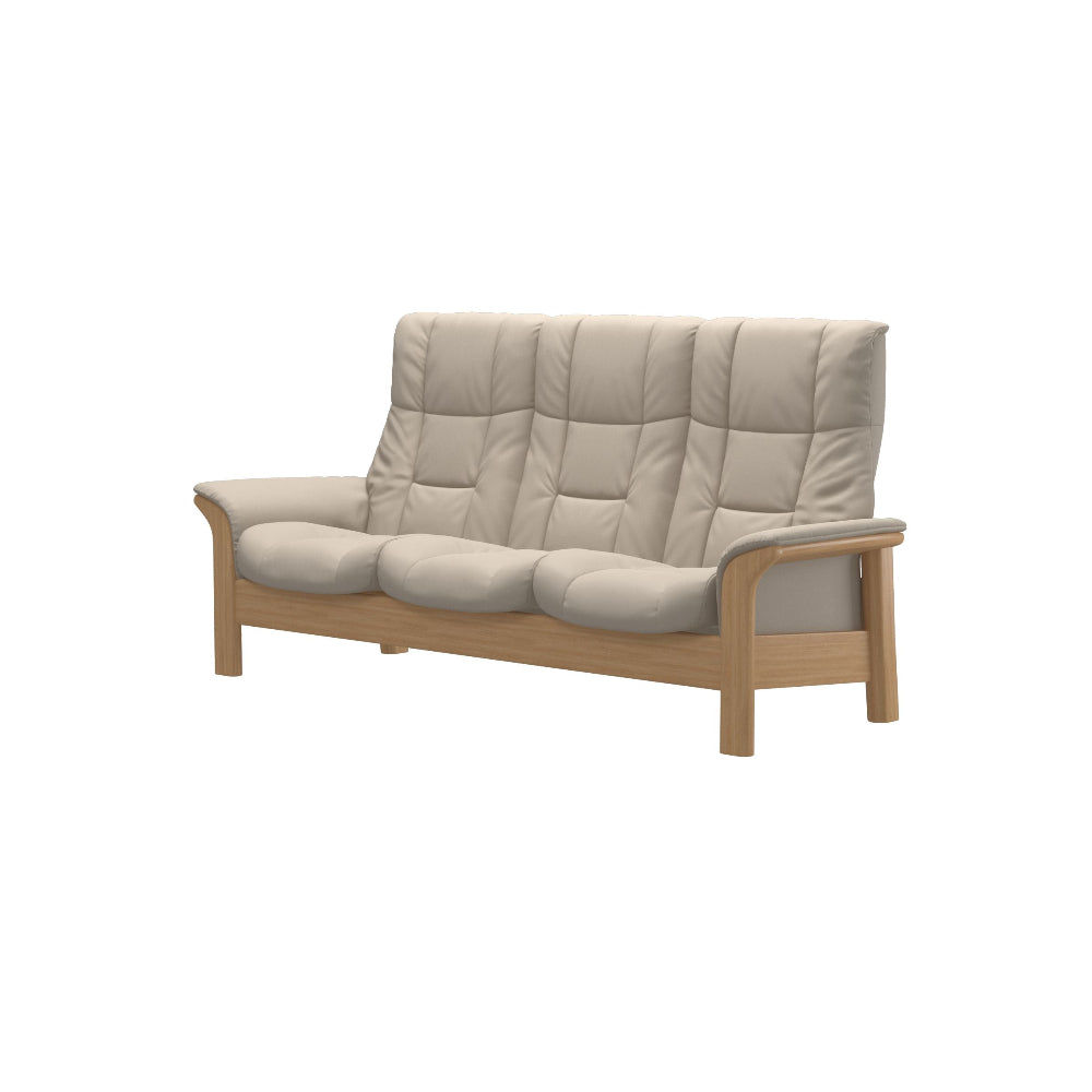 Sofá 3 plazas modelo WINDSOR Stressless® Plus System™ piel Paloma