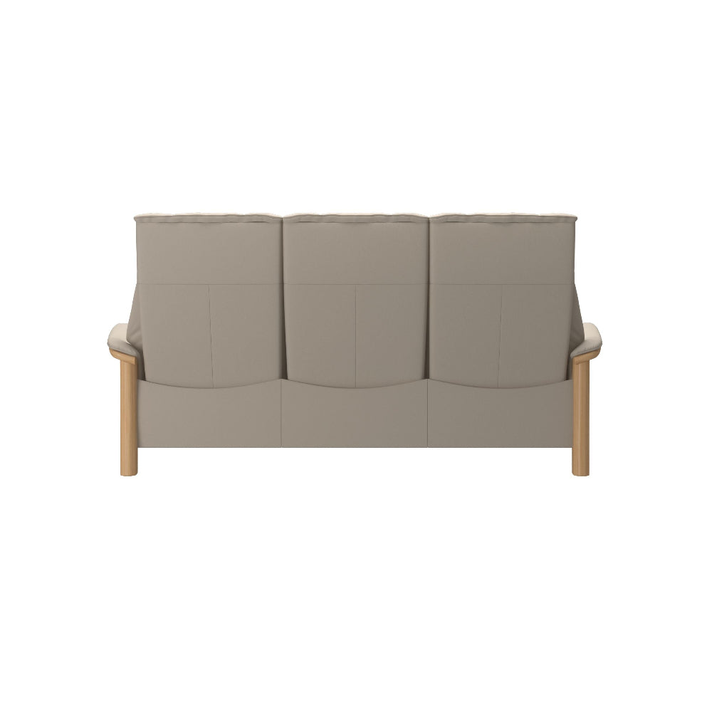 Sofá 3 plazas modelo WINDSOR Stressless® Plus System™ piel Paloma