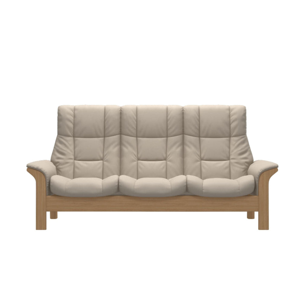 Sofá 3 plazas modelo WINDSOR Stressless® Plus System™ piel Paloma