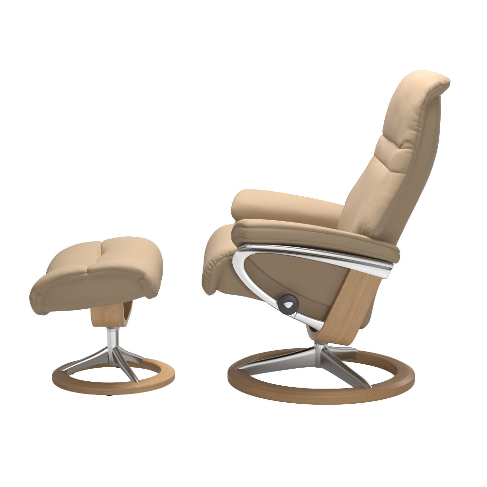 Sillón modelo SUNRISE Signature Plus™ System BalanceAdapt™ en piel Paloma