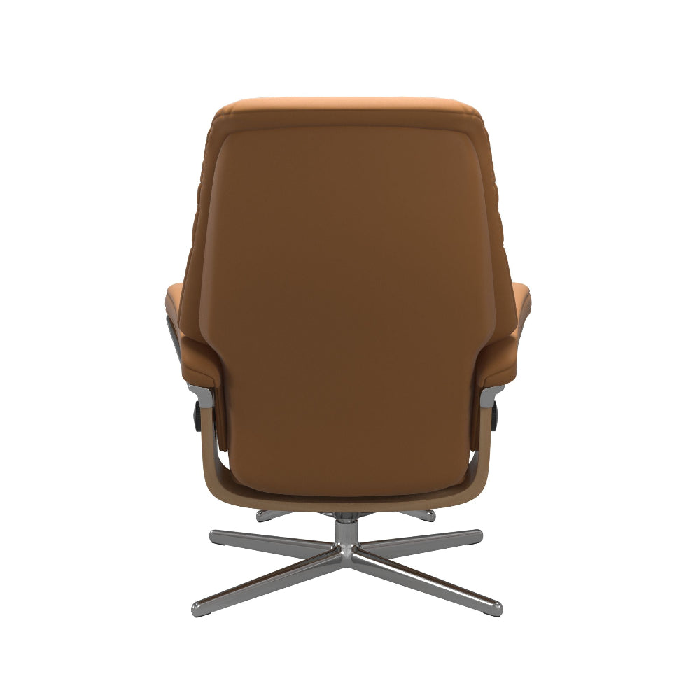 Sillón modelo SUNRISE Cross Plus™ System BalanceAdapt™ de Stressless en piel Batick