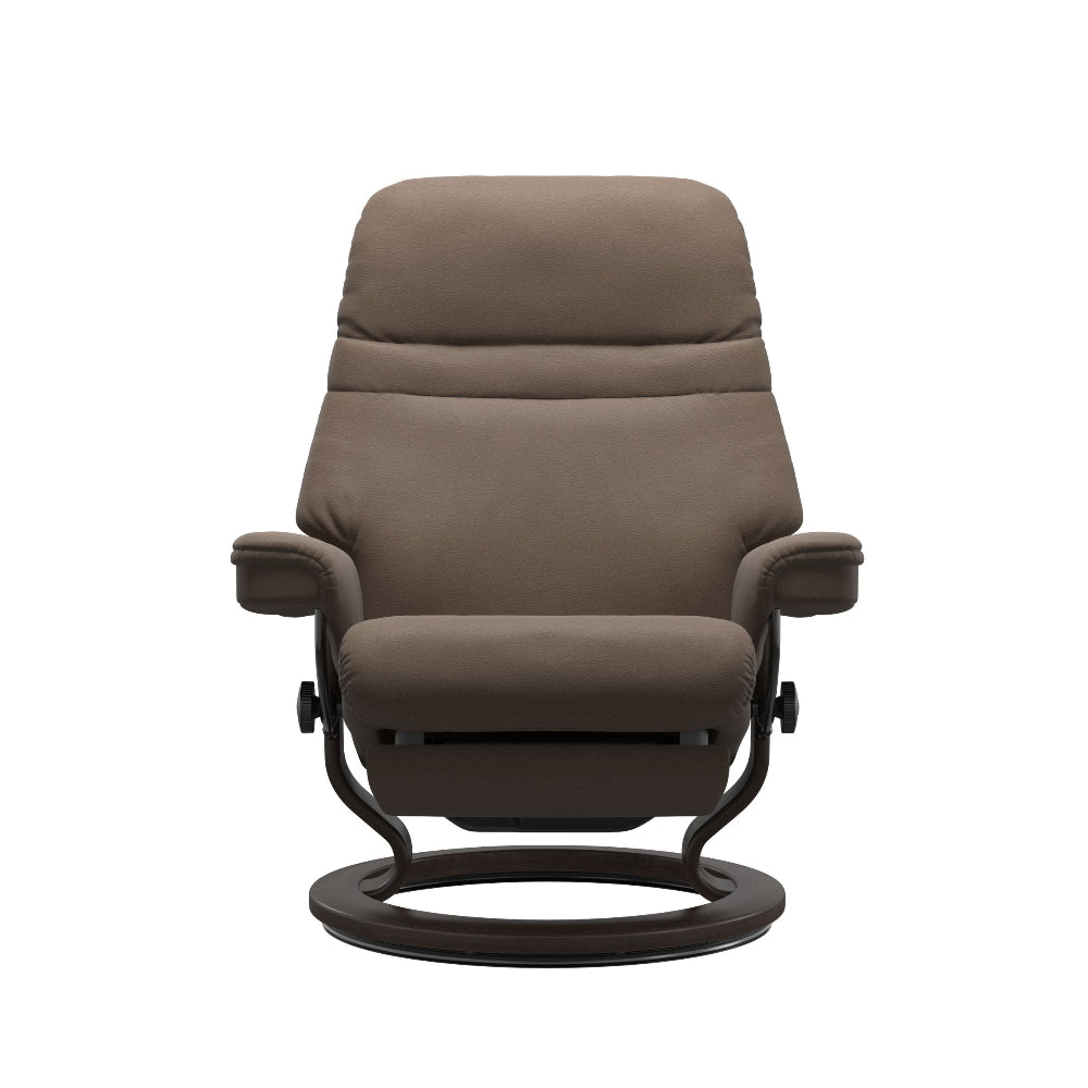 Sillón modelo SUNRISE Classic Power™ Plus™ System Power™ de Stressless piel Batik