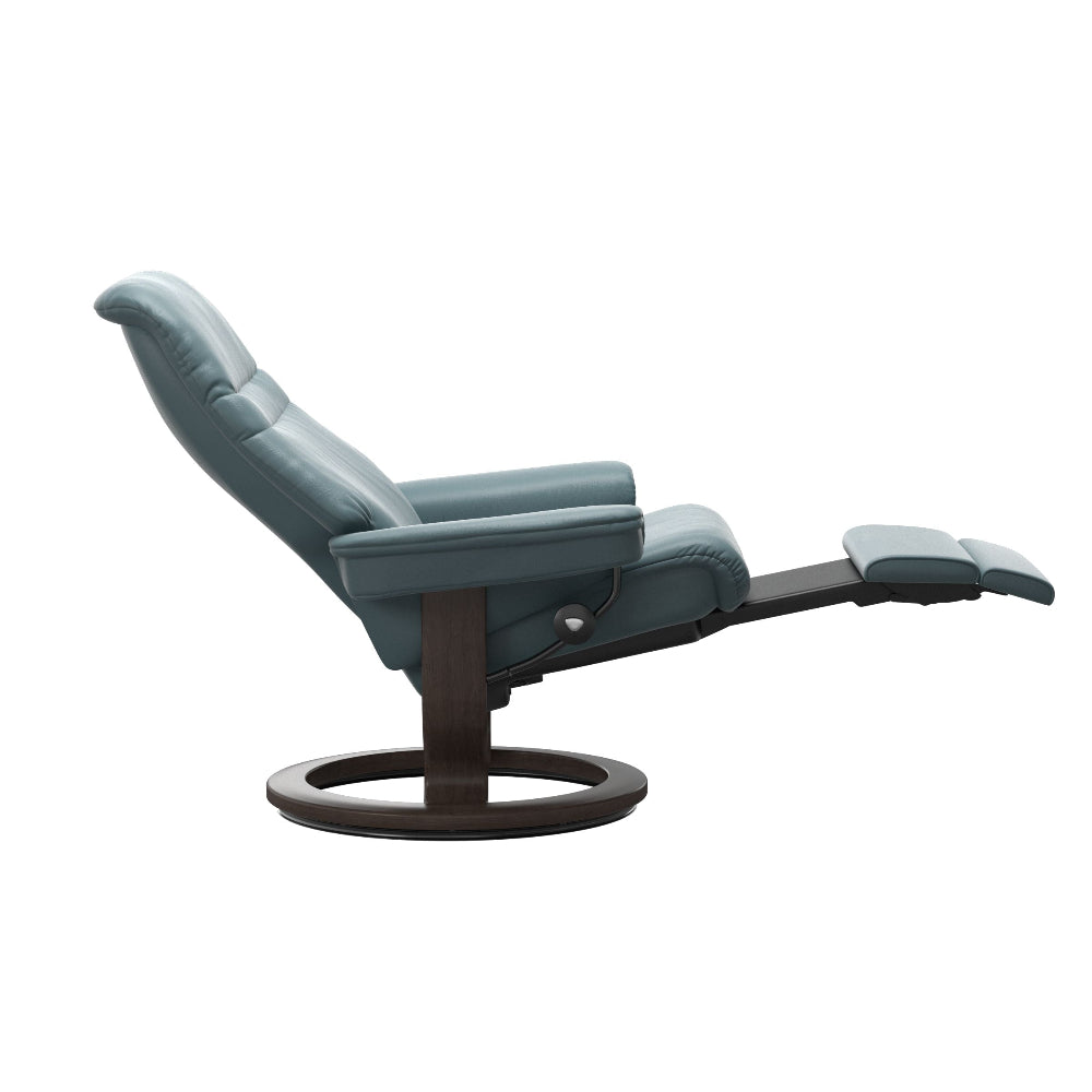 Sillón modelo SUNRISE Classic Power™ Plus™ System Power™ de Stressless piel Paloma