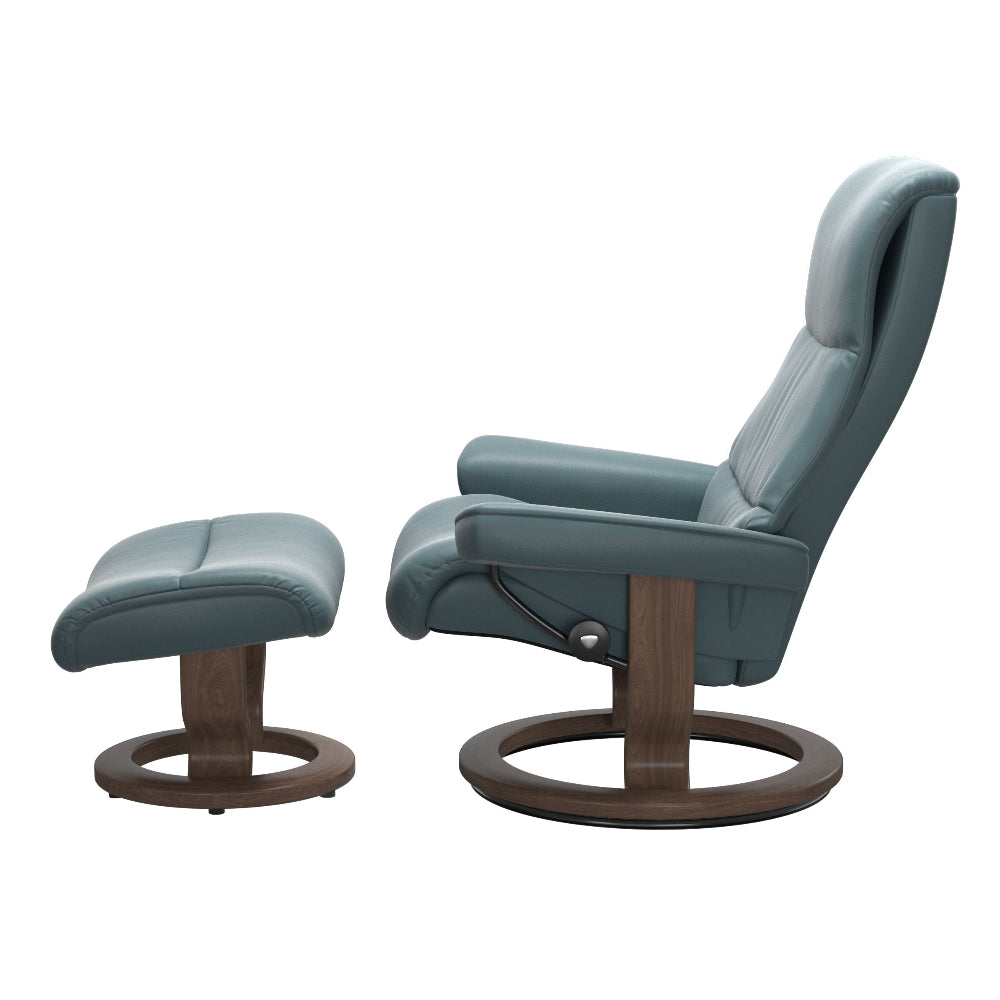 Sillon modelo VIEW Classic Plus™ System de STRESSLESS en piel Paloma