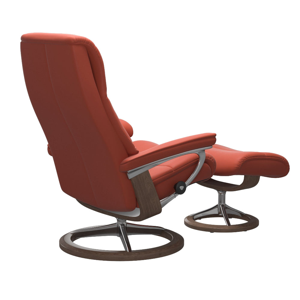 Sillón modelo VIEW Signature Chrome Plus™ System BalanceAdapt™ en piel Batick