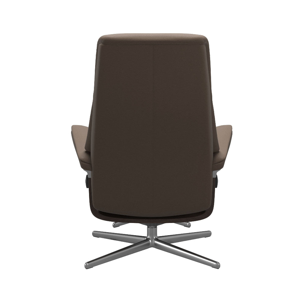 Sillón modelo VIEW Cross Plus™ System BalanceAdapt™ de Stressless en piel Batick