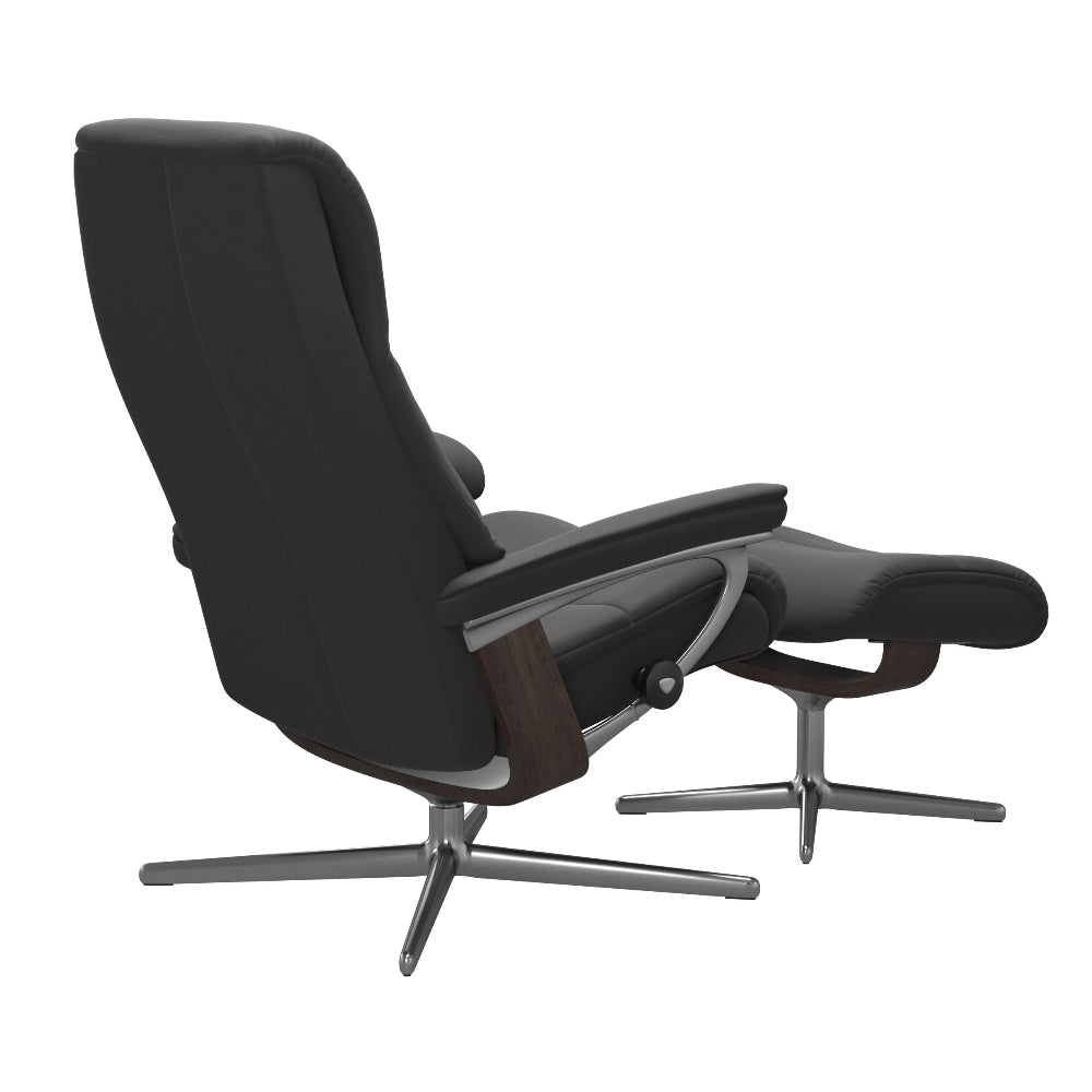 Sillón modelo VIEW Cross Plus™ System BalanceAdapt™ de Stressless en piel Paloma
