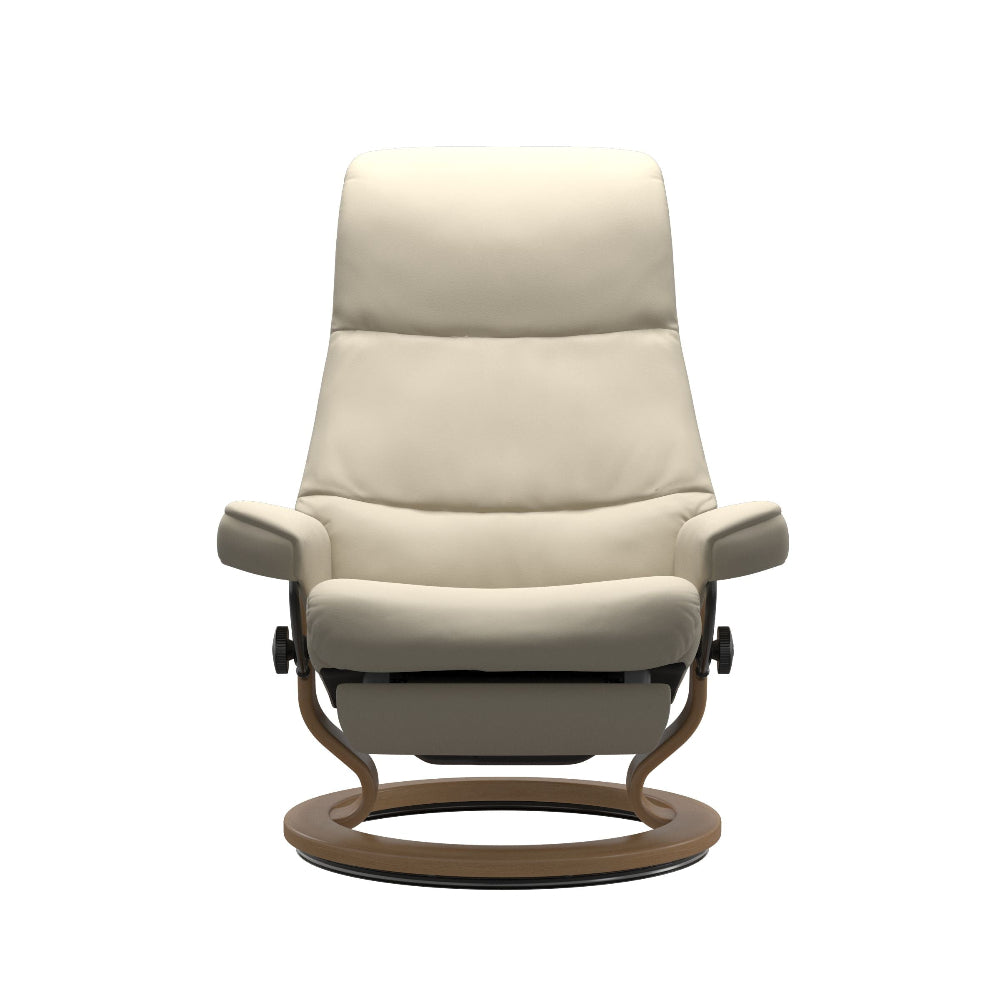 Sillón modelo VIEW Classic Power™ Plus™ System Power™ de Stressless piel Batick