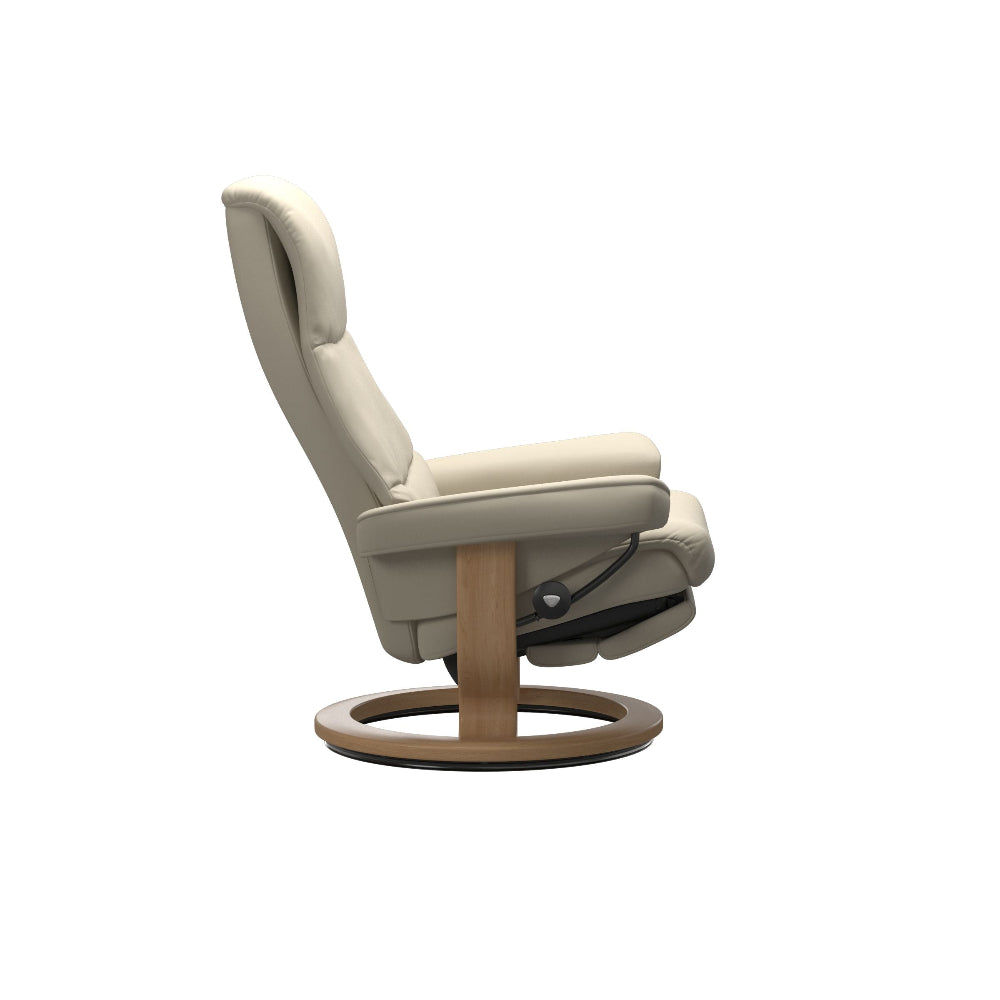 Sillón modelo VIEW Classic Power™ Plus™ System Power™ de Stressless piel Batick