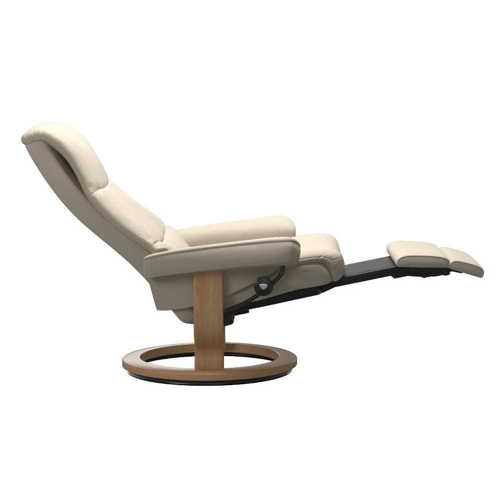 Sillón modelo VIEW Classic Power™ Plus™ System Power™ de Stressless piel Batick