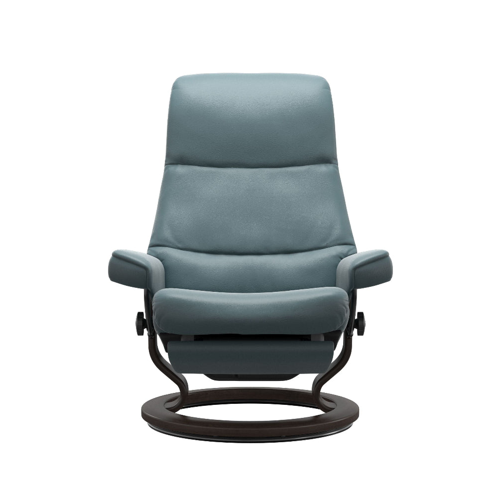 Sillón modelo VIEW Classic Power™ Plus™ System Power™ de Stressless piel Paloma