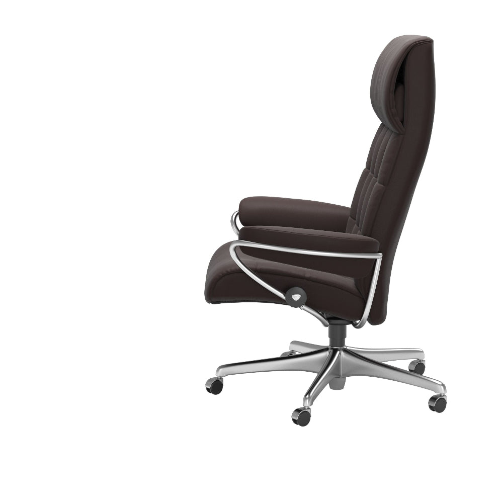 Sillón giratorio Stressless® modelo LONDON Home Office Respaldo Alto