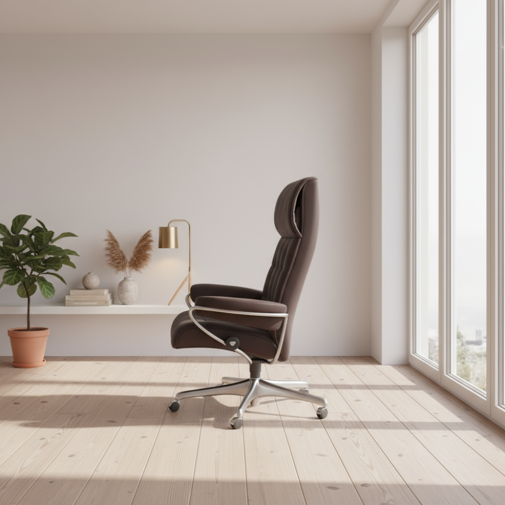 Sillón giratorio Stressless® modelo LONDON Home Office Respaldo Alto