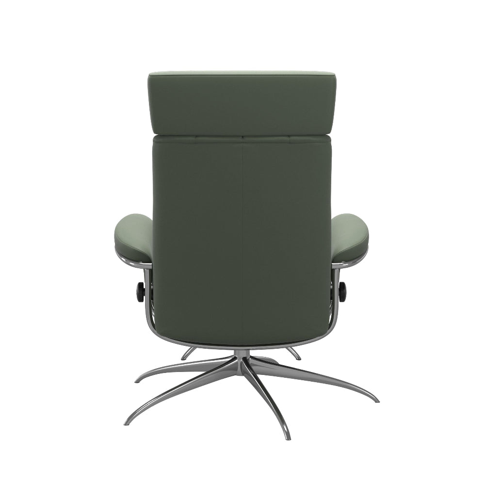 Sillón de Stressless® modelo LONDON Pie Star base Plus™ System BalanceAdapt™ piel Batick