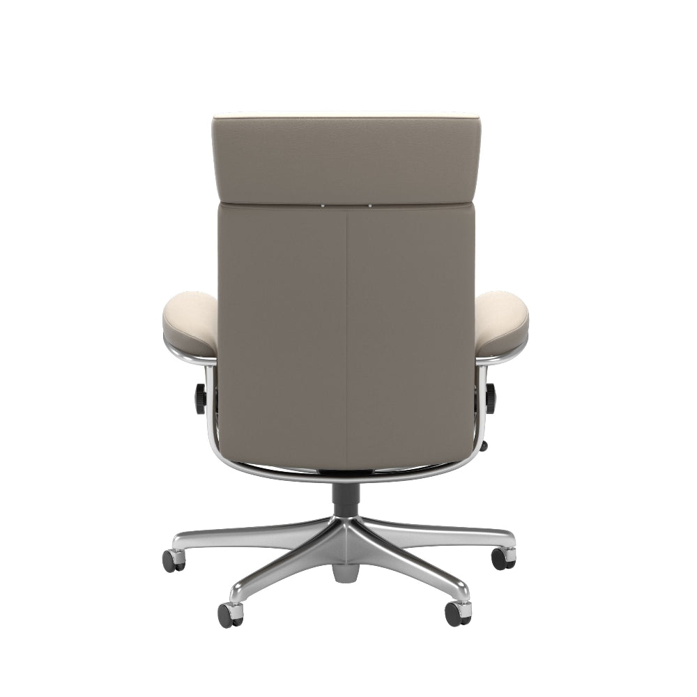 Sillón giratorio Stressless® modelo TOKYO Home Office con reposacabezas ajustable