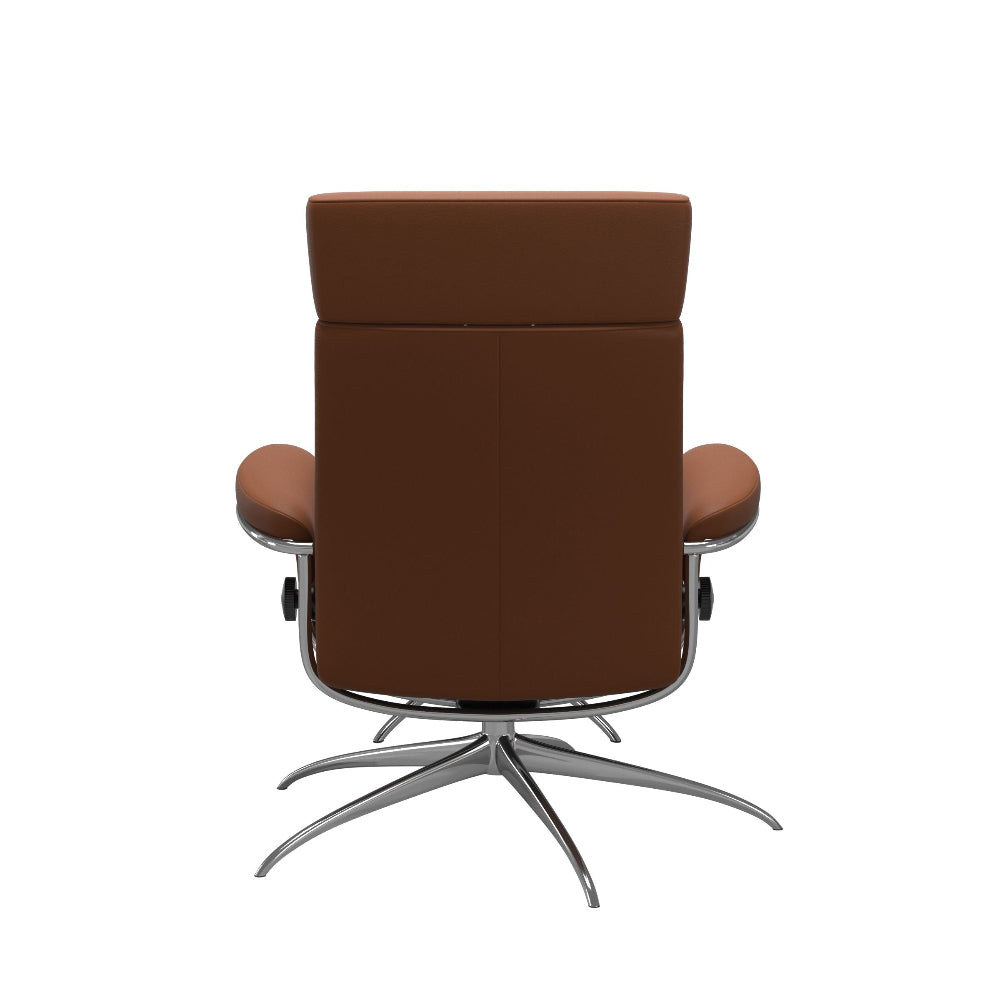 Sillón de Stressless® modelo TOKYO Pie Star base Plus™ System BalanceAdapt™ piel Batick