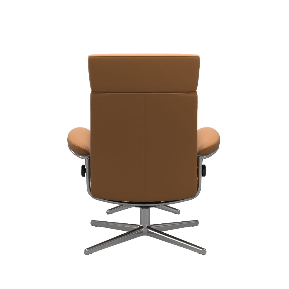 Sillón de Stressless® modelo TOKYO Pie Cross base Plus™ System BalanceAdapt™ piel Batick