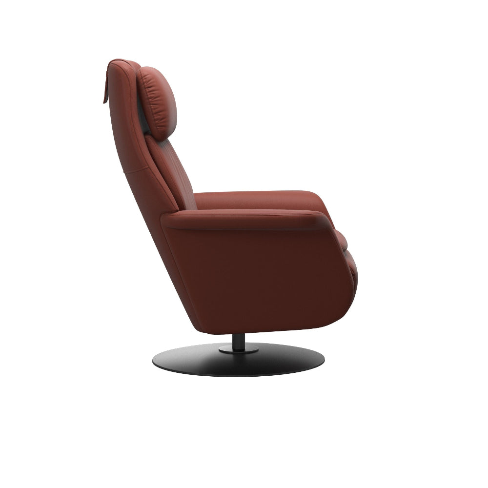 Sillón modelo SAM Pie Disc Plus™ System Power™ con calefacción piel Batick