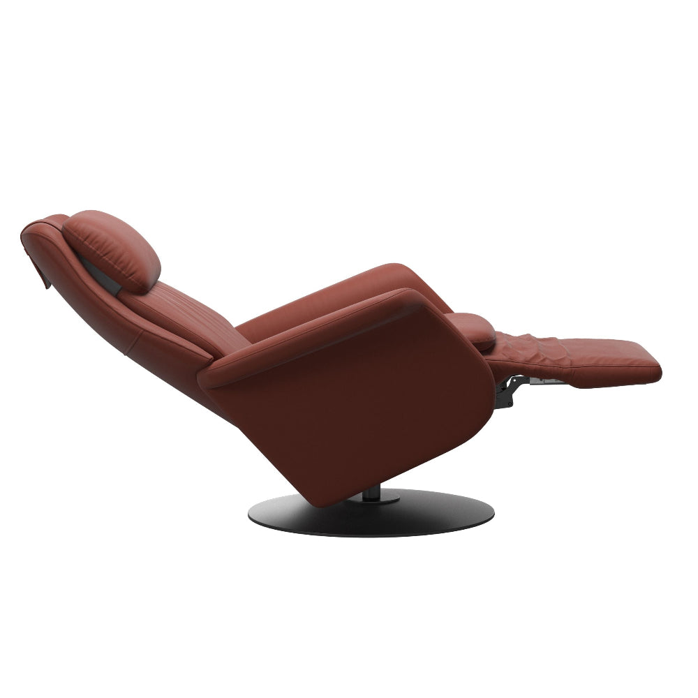 Sillón modelo SAM Pie Disc Plus™ System Power™ con calefacción piel Batick