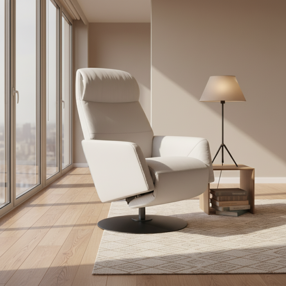 Sillón modelo SCOTT Pie Disc Plus™ System Power™ con calefacción piel Batick