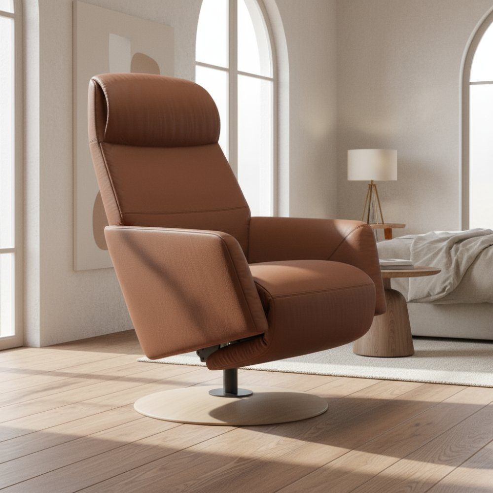 Sillón modelo SCOTT Pie Disc Plus™ System Power™ con calefacción piel Paloma