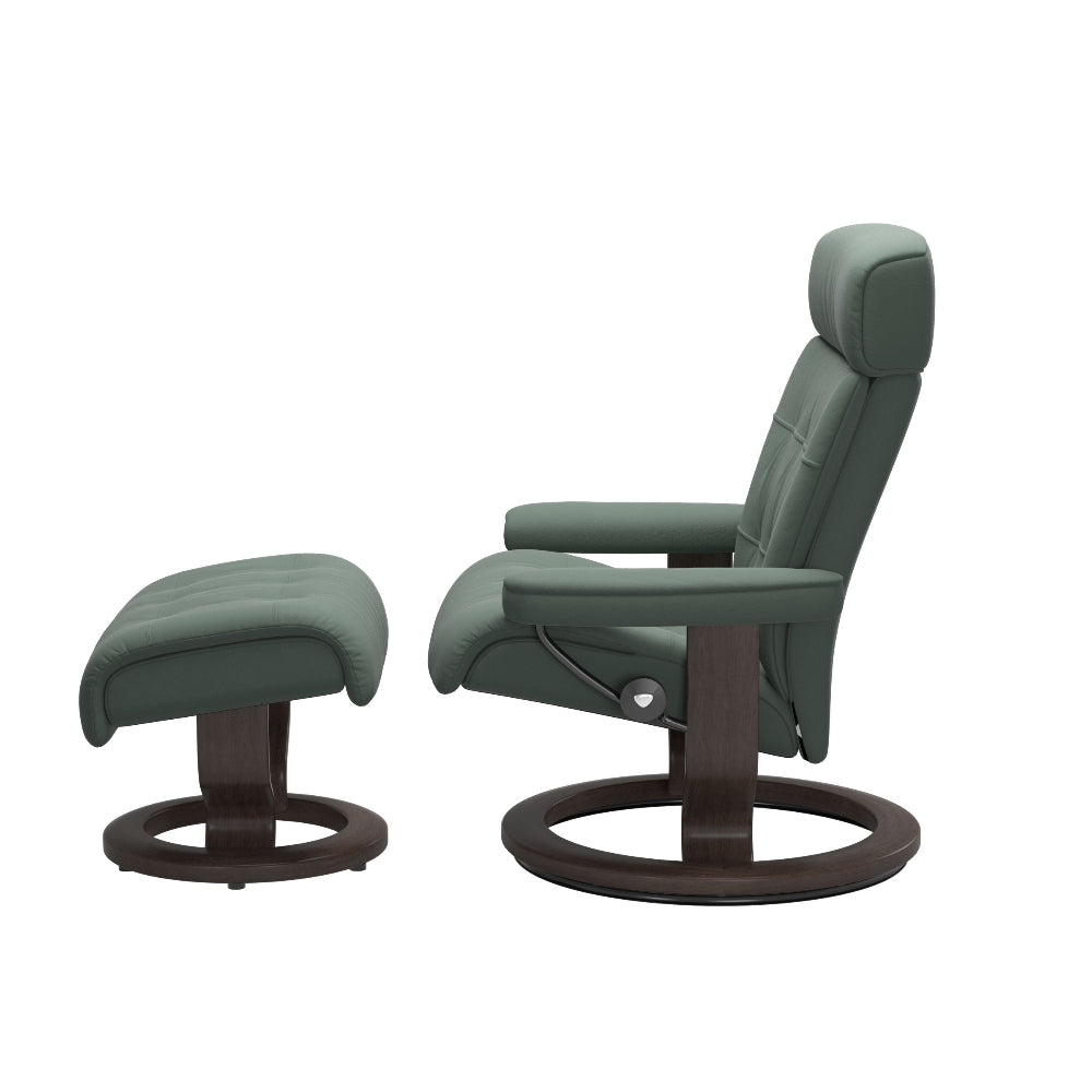 Sillon modelo ERIK Classic Plus™ System de STRESSLESS en piel Paloma