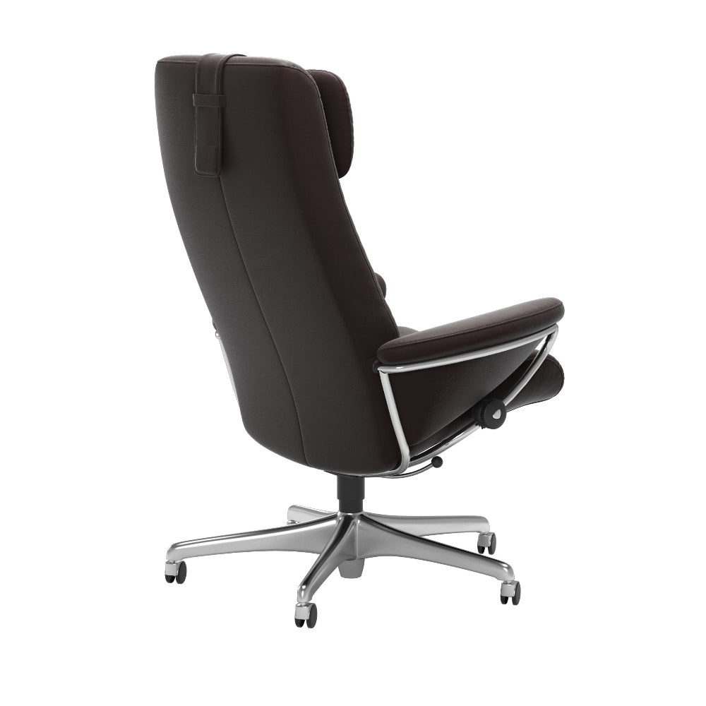 Sillón giratorio Stressless® modelo BERLIN Home Office respaldo alto