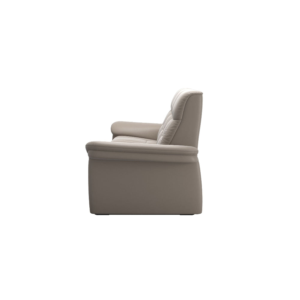 Sofá 3 plazas modelo MARY Stressless® Power™ Brazo Tapizado piel Paloma