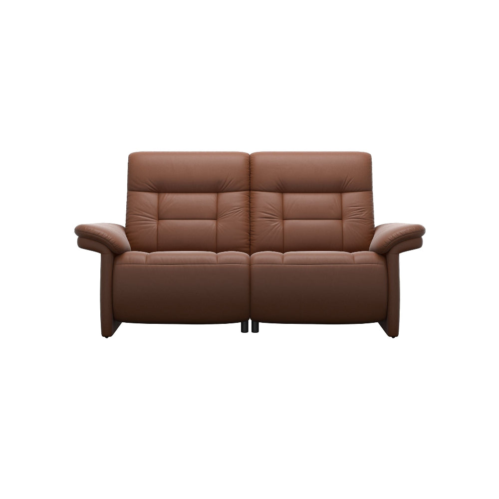 Sofá 2 plazas modelo MARY Stressless® Power™ Brazo Tapizado piel Paloma
