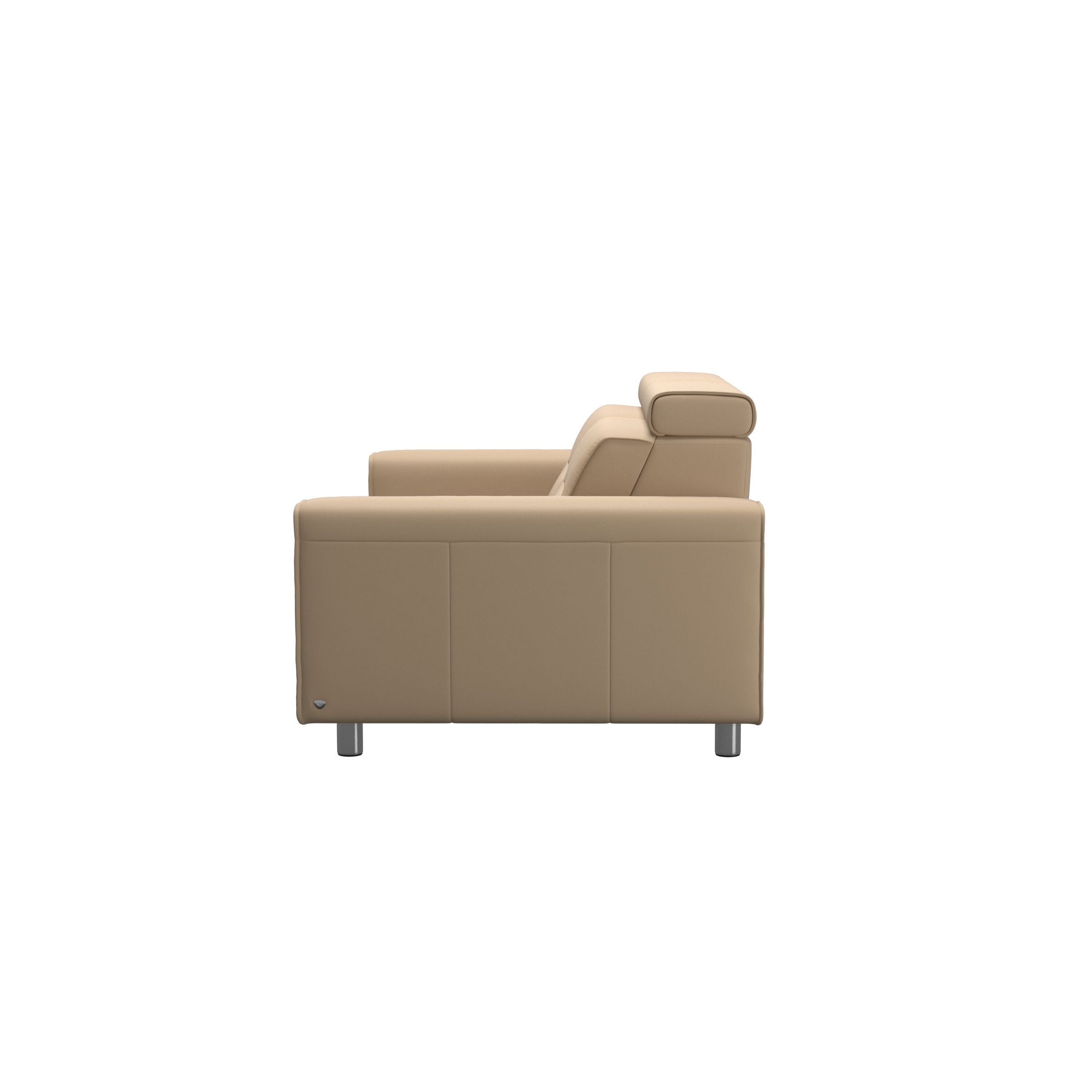 Sofá 2 plazas modelo EMILY Stressless® Power™ Brazo Ancho piel Paloma