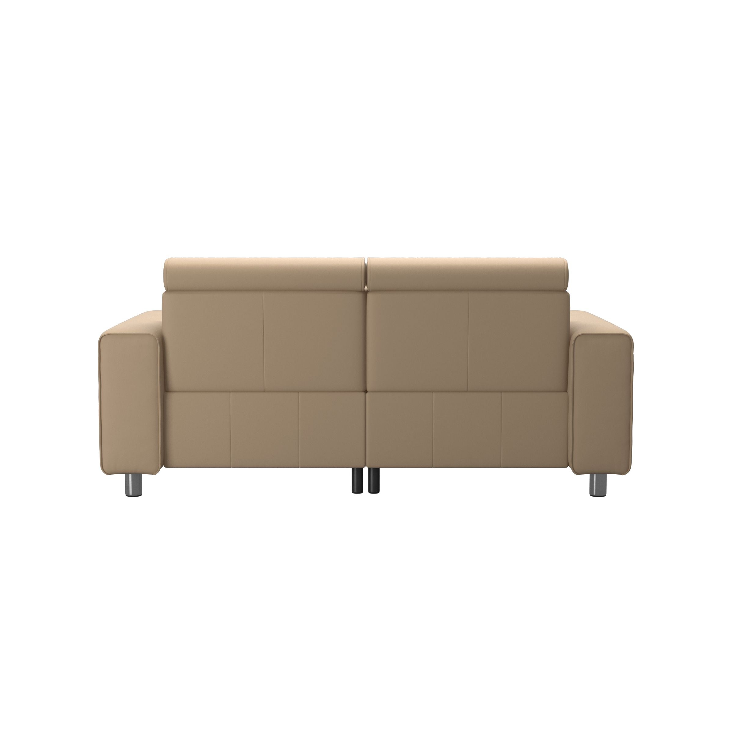 Sofá 2 plazas modelo EMILY Stressless® Power™ Brazo Ancho piel Paloma