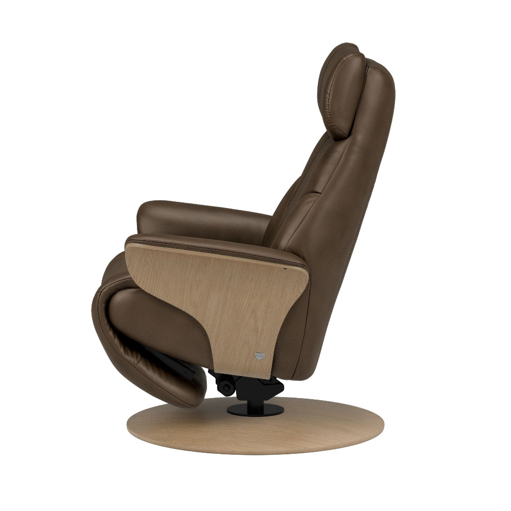 Sillón Stressless modelo ADAM Plus™ System Power™ Pie Disc Piel Paloma