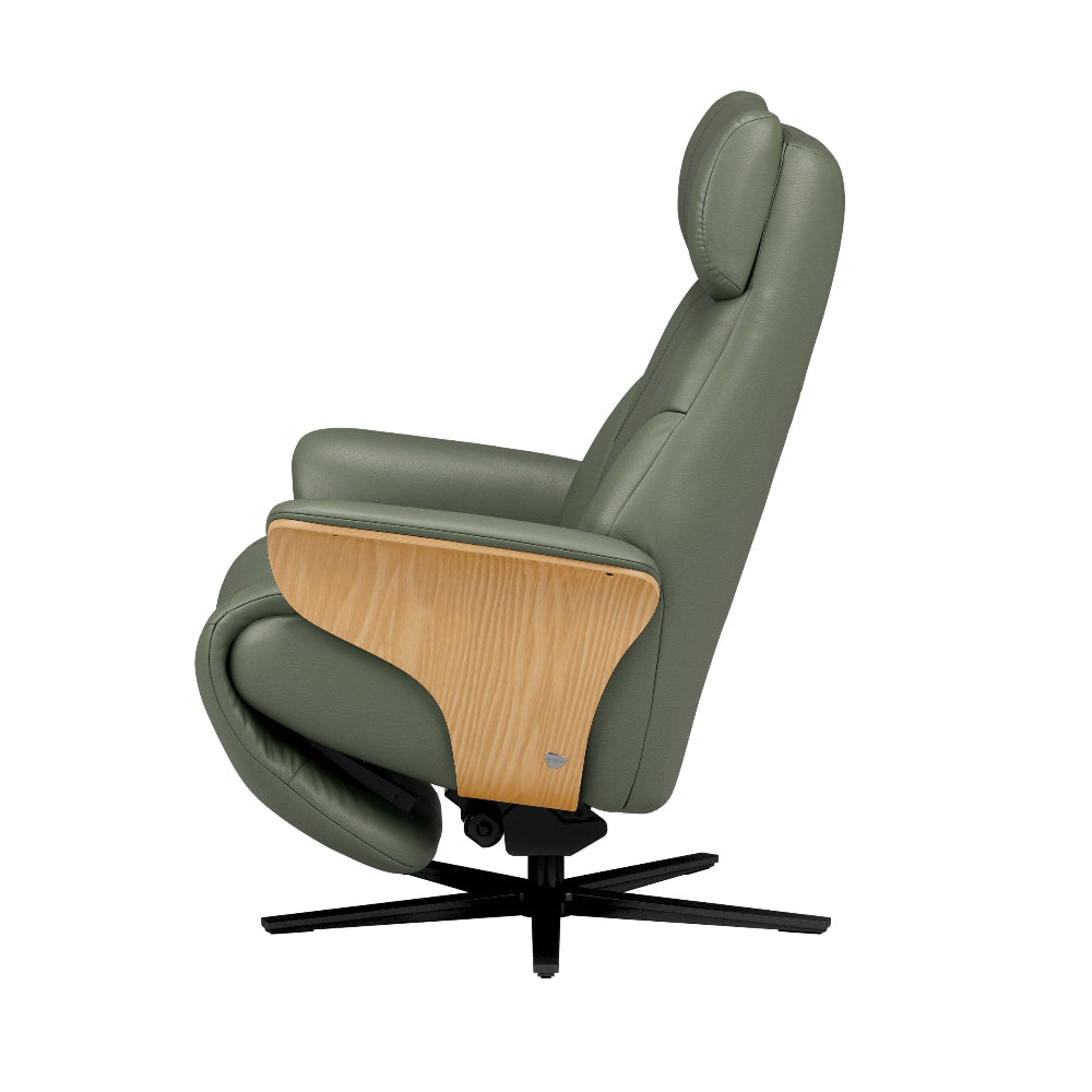 Sillón Stressless modelo ADAM Plus™ System Power™ Pie Sirius Piel Paloma