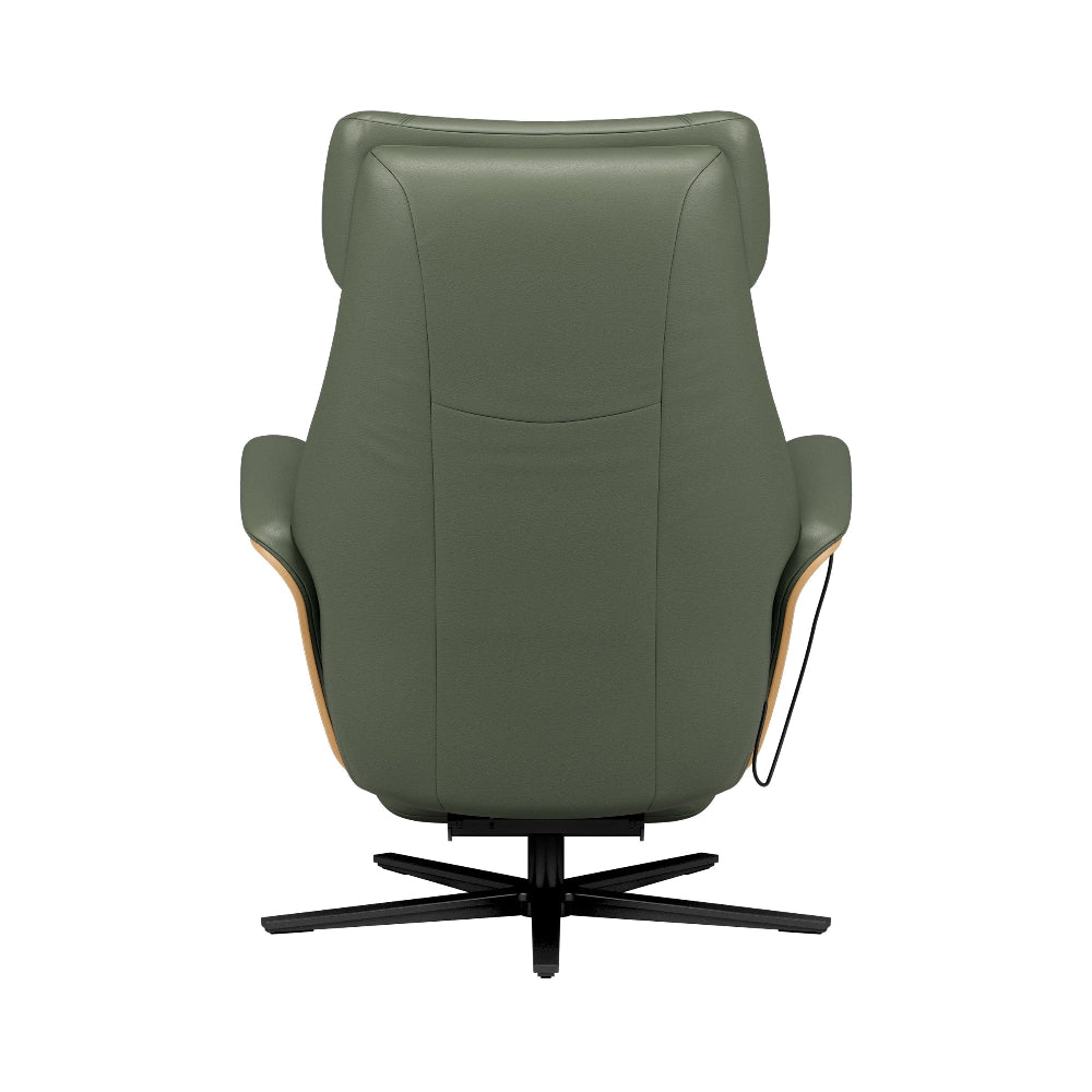 Sillón Stressless modelo ADAM Plus™ System Power™ Pie Sirius Piel Paloma