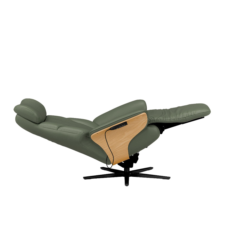 Sillón Stressless modelo ADAM Plus™ System Power™ Pie Sirius Piel Paloma