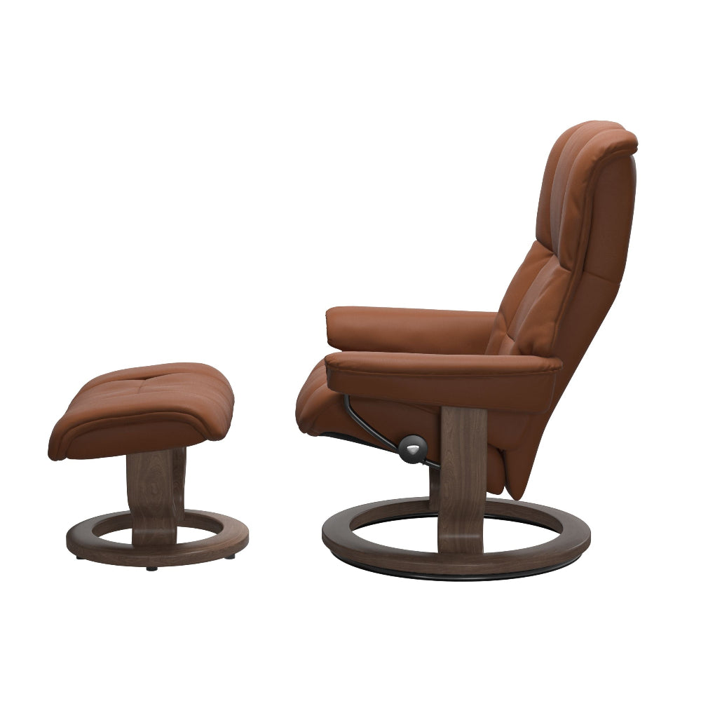 Sillon modelo MAYFAIR Classic Plus™ System de STRESSLESS en piel Paloma